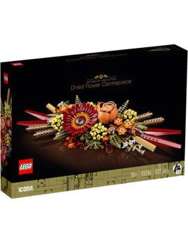 Dekorace ze sušených květů - ICONS™ LEGO 10314