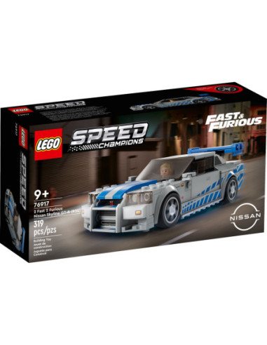 2 Fast 2 Furious Nissan Skyline GT-R (R34) - Speed Champions LEGO 76917
