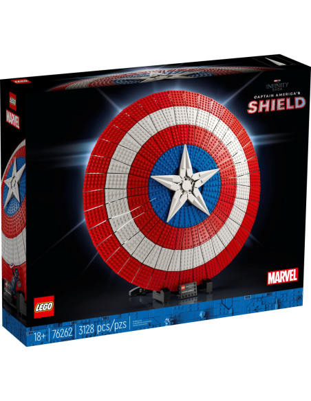 Štít Kapitána Ameriky - Marvel LEGO 76262