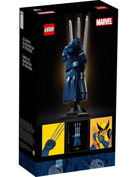 Wolverinovy adamantiové drápy - Marvel LEGO 76250