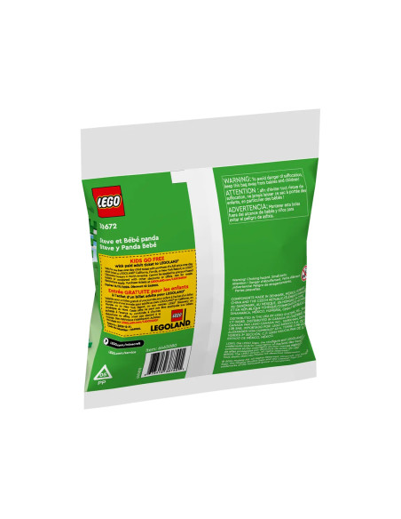Steve a pandí mládě - Polybags LEGO 30672
