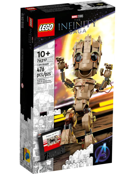 Já jsem Groot - Marvel LEGO 76217