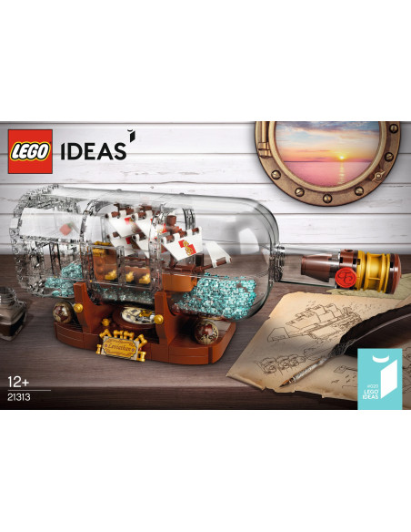 Loď v láhvi - Ideas LEGO 21313