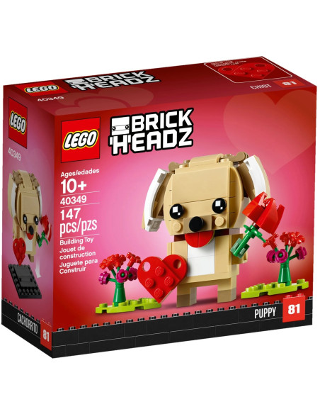 Valentýnské štěňátko - BrickHeadz LEGO 40349