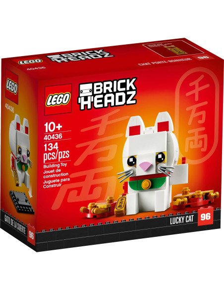 Kočka pro štěstí - BrickHeadz LEGO 40436