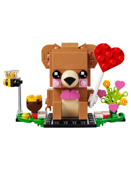 Valentýnský medvídek - BrickHeadz LEGO 40379