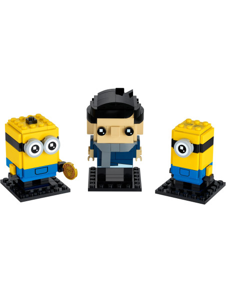 Gru, Stuart a Otto - BrickHeadz LEGO 40420