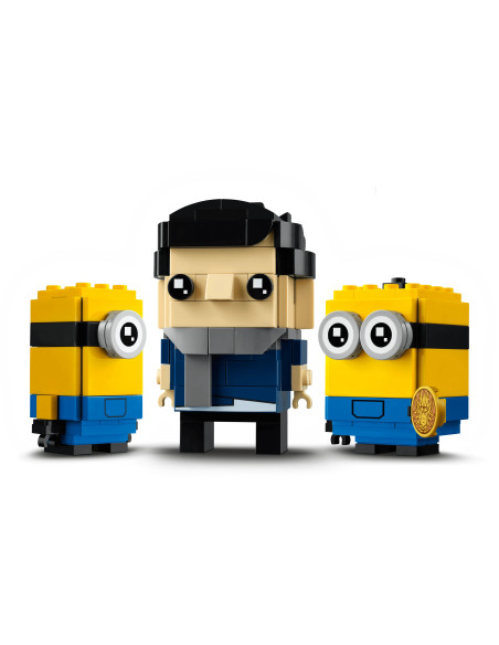Gru, Stuart a Otto - BrickHeadz LEGO 40420