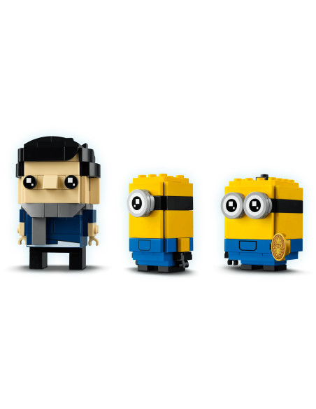 Gru, Stuart a Otto - BrickHeadz LEGO 40420