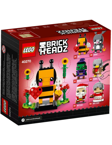 Valentýnská včelka - BrickHeadz LEGO 40270