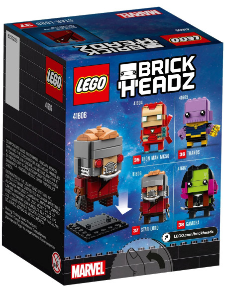 Star-Lord - BrickHeadz LEGO 41606