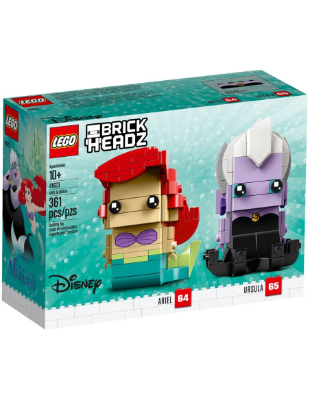 Ariel a Uršula - BrickHeadz LEGO 41623