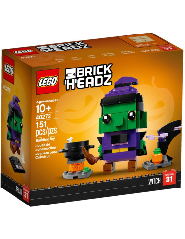 Halloweenská čarodějnice - BrickHeadz LEGO 40272