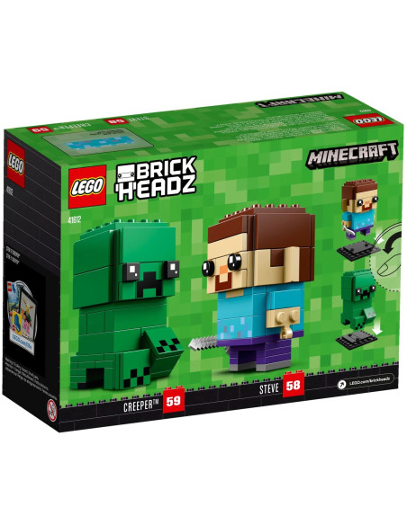 Steve & Creeper - BrickHeadz LEGO 41612