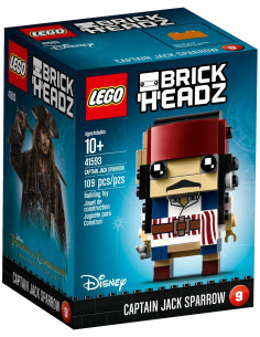 Captain Jack Sparrow - BrickHeadz LEGO 41593