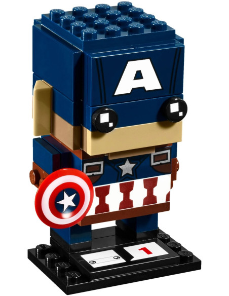 Captain America - BrickHeadz LEGO 41589