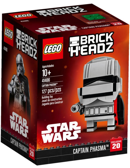 Kapitánka Phasma - BrickHeadz LEGO 41486