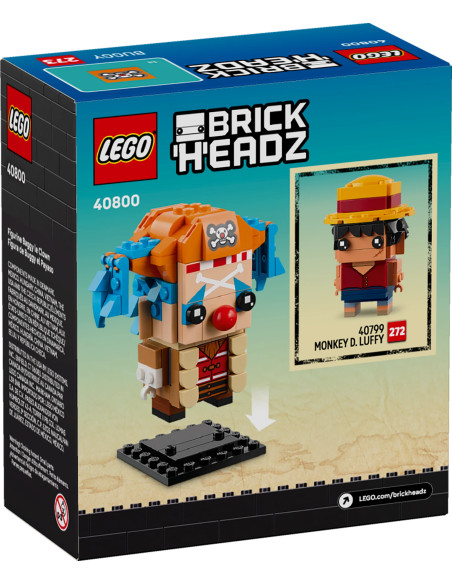 Figurka: Klaun Buggy - BrickHeadz LEGO 40800