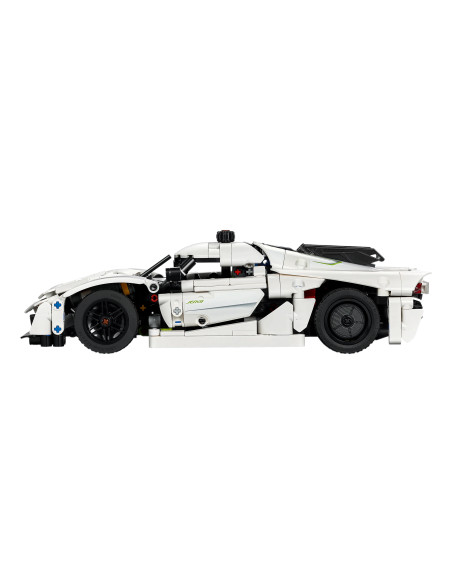 Bílé hyperauto Koenigsegg Jesko Absolut - Technic LEGO 42184