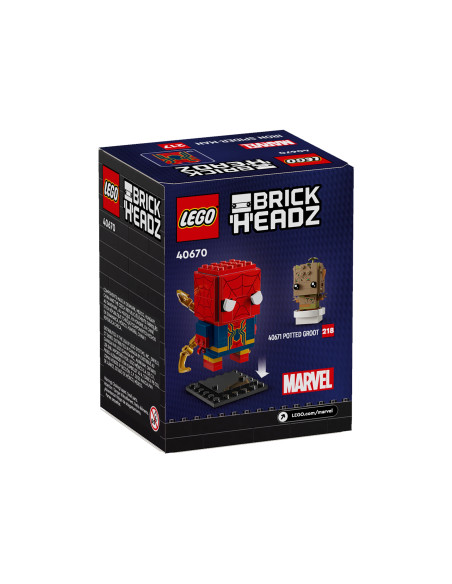 Iron Spider-Man - BrickHeadz LEGO 40670
