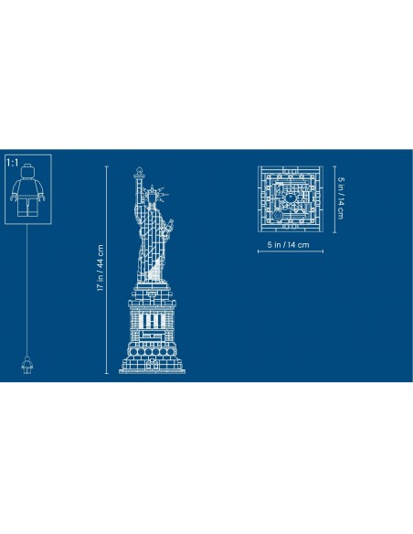 Socha Svobody - LEGO 21042