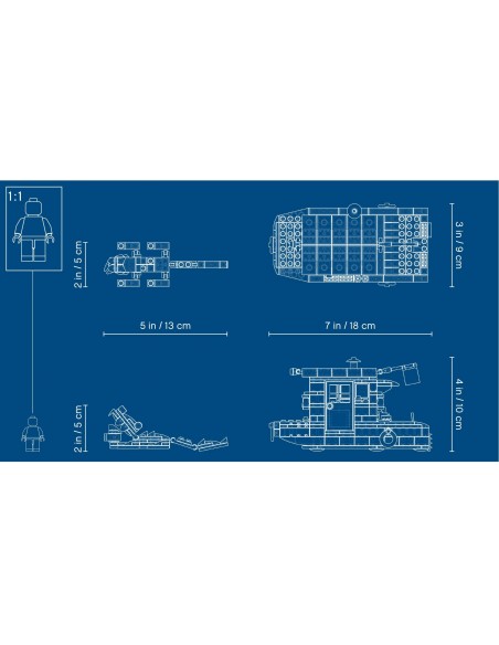 Říční hausbót - LEGO 31093