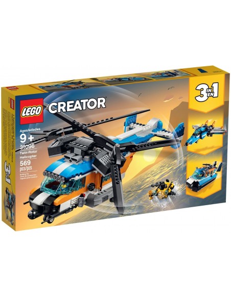 Helikoptéra se dvěma rotory - LEGO 31096