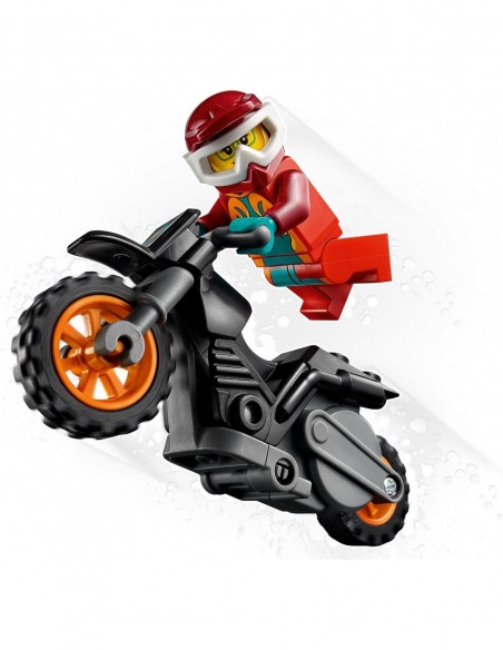 Ohnivá kaskadérská motorka - LEGO 60311