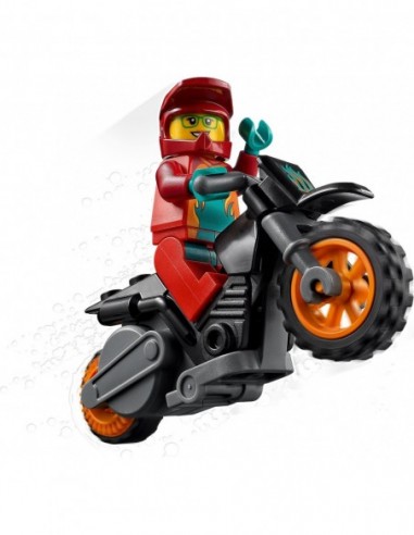 Ohnivá kaskadérská motorka - LEGO 60311