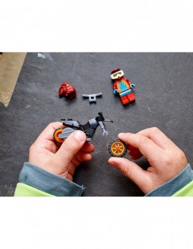 Ohnivá kaskadérská motorka - LEGO 60311