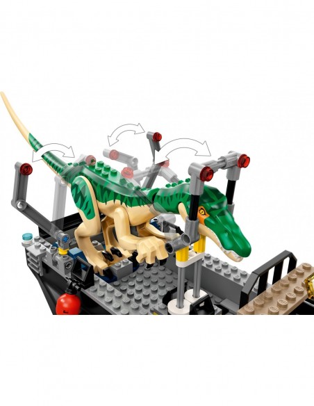 Útěk baryonyxe z lodě - LEGO 76942