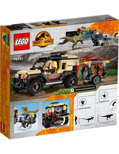 Přeprava pyroraptora a dilophosaura - LEGO 76951