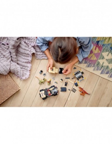 Přeprava pyroraptora a dilophosaura - LEGO 76951