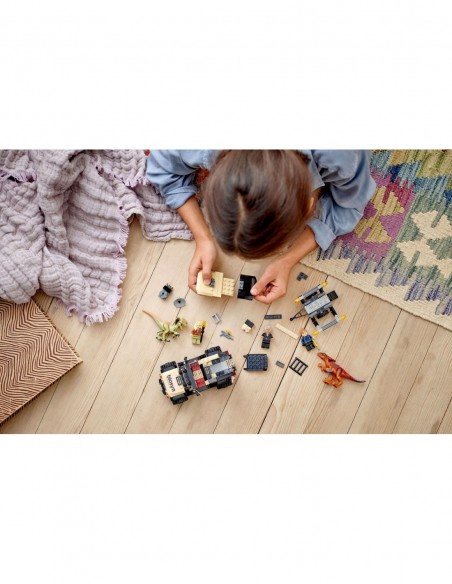 Přeprava pyroraptora a dilophosaura - LEGO 76951