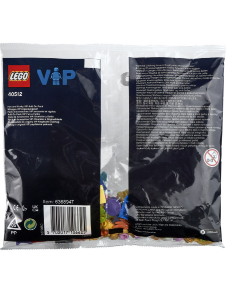 VIP doplňky – Legrace a styl - LEGO 40512