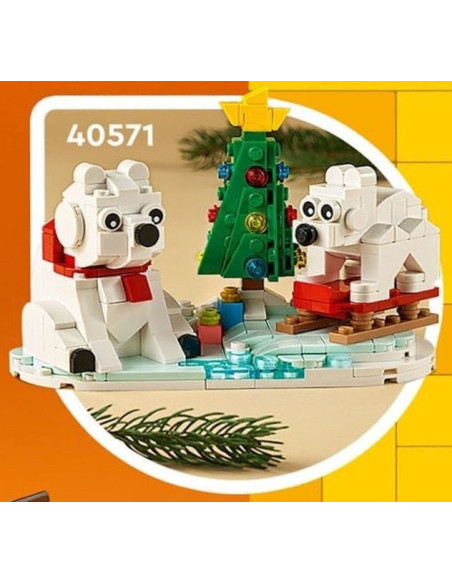 Lední medvědi o Vánocích - LEGO 40571