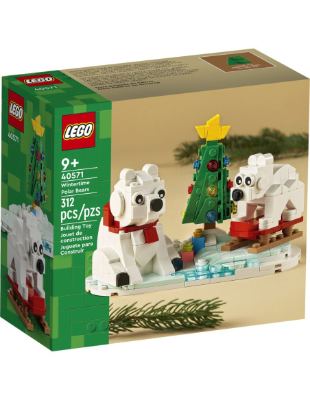 Lední medvědi o Vánocích - LEGO 40571