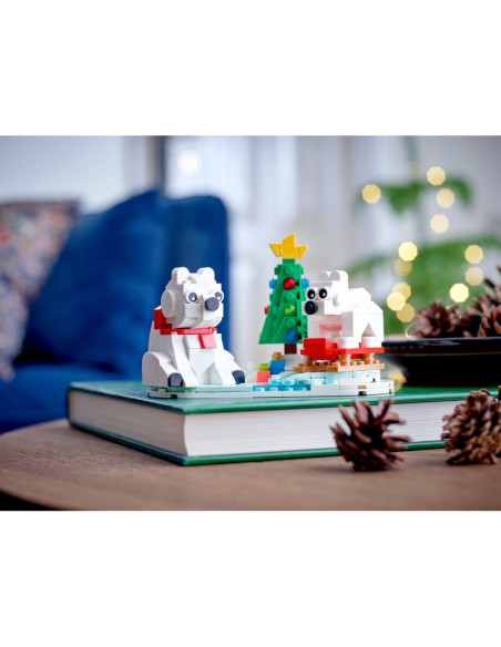 Lední medvědi o Vánocích - LEGO 40571