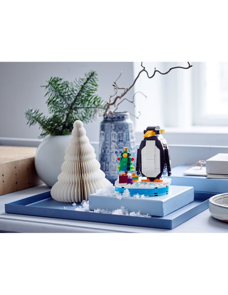 Vánoční tučňák - LEGO 40498