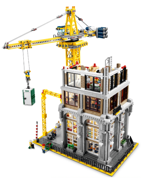 Modulární staveniště - Bricklink LEGO 910008