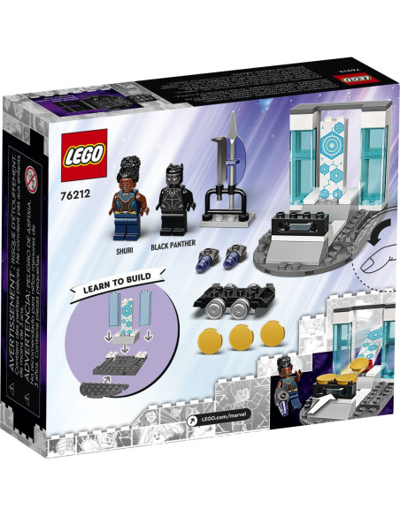Laboratoř Shuri - Marvel LEGO 76212