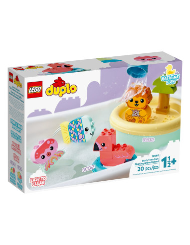 Legrace ve vaně: Plovoucí ostrov se zvířátky - DUPLO® LEGO 10966