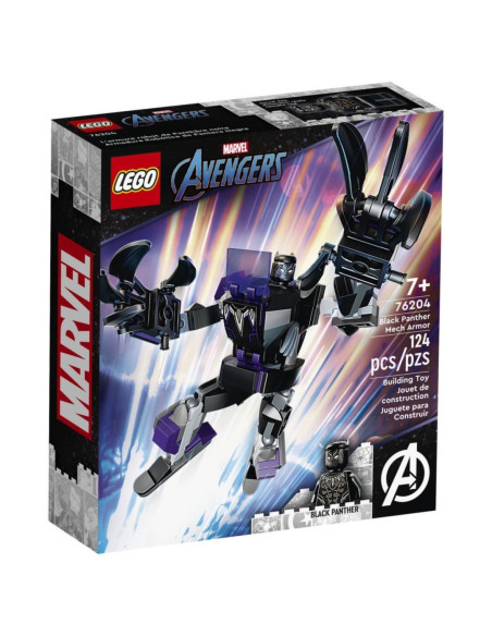 Black Pantherovo robotické brnění - LEGO 76204