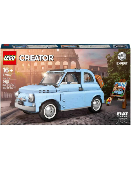 Fiat 500 modrý - LEGO 77942