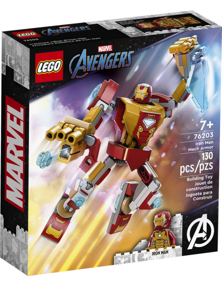 Iron Manovo robotické brnění - LEGO 76203